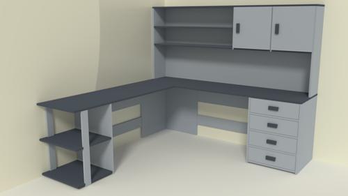 Modern Corner Desk preview image